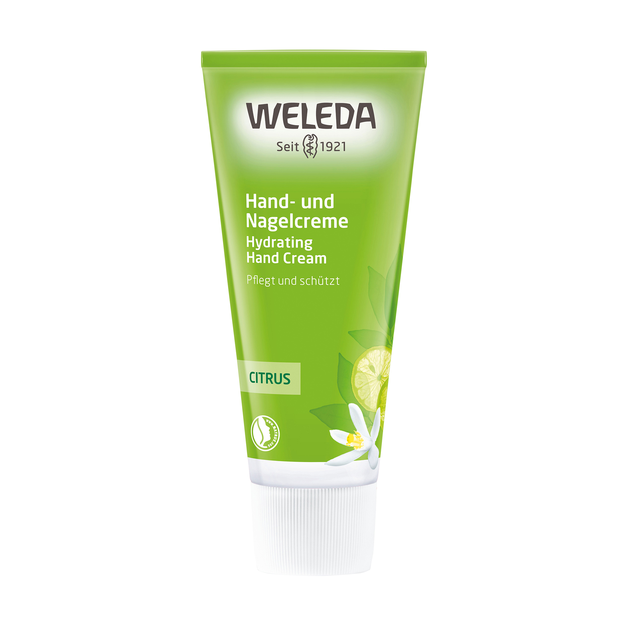 Уцінка! Цитрусовий живильний крем для рук і нігтів Weleda Citrus Hand Cream, 50 мл