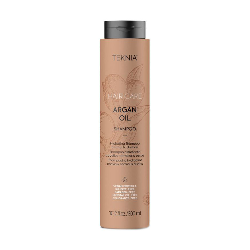 Уцінка! Зволожувальний шампунь Lakme Teknia Argan Oil Shampoo для нормального та сухого волосся, 300 мл